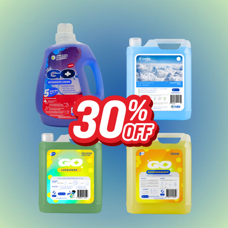 Pack Premium Go+ Todo Para El Hogar 5 Litros