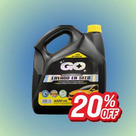 Lavado en Seco GO+ 4.5 LT