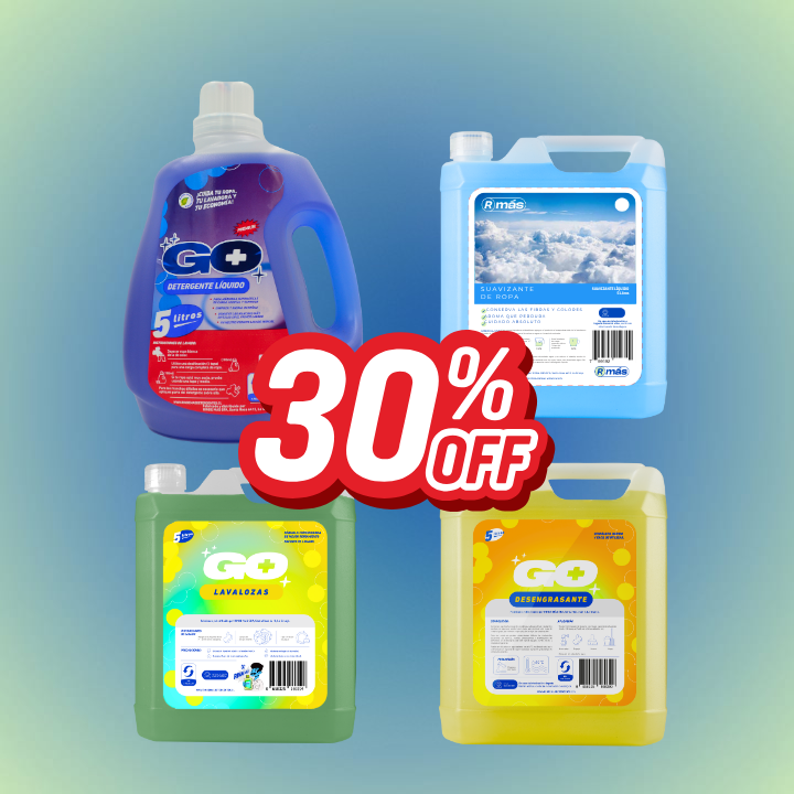 Pack Premium Go+ Todo Para El Hogar 5 Litros