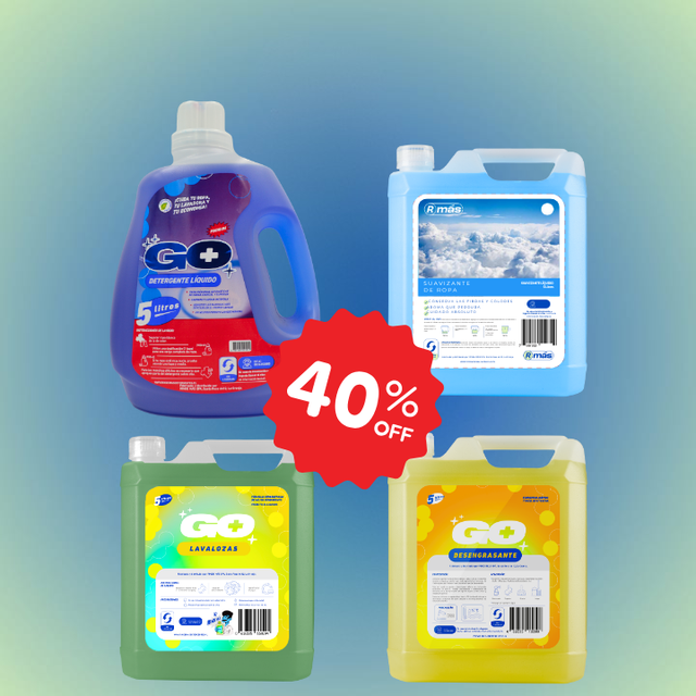 Pack Premium Go+ Todo Para El Hogar 5 Litros
