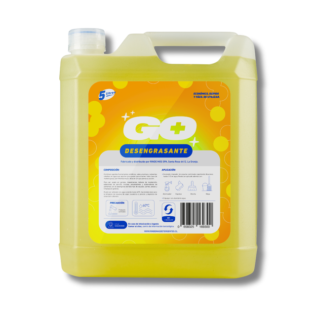 Desengrasante Multiuso GO+ 5 litros