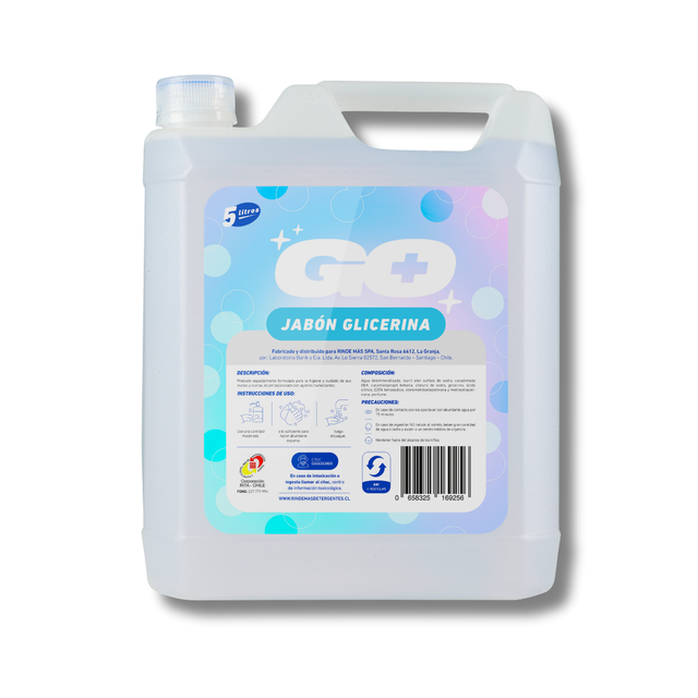 Jabón Glicerina GO+ 5 litros
