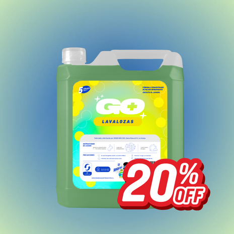 Lavalozas Premium Concentrado GO+ 5 litros