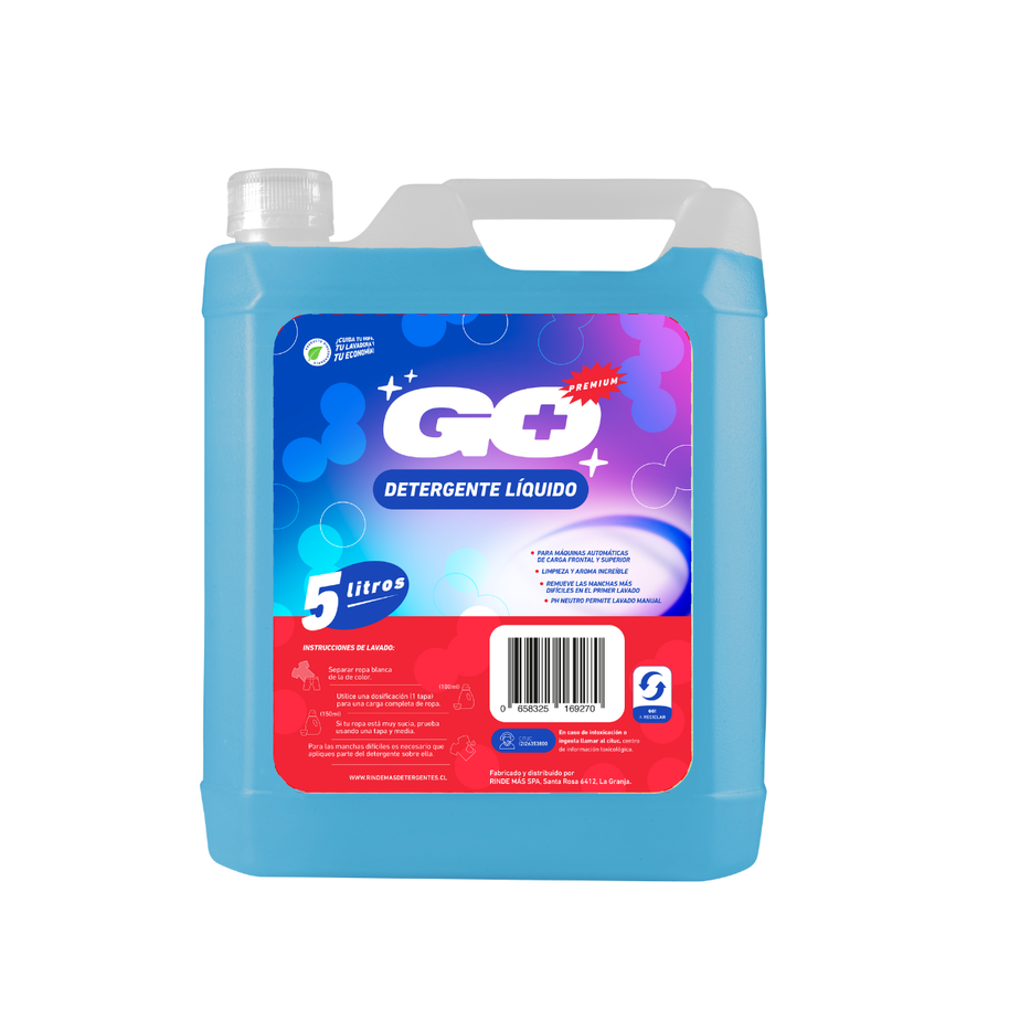 Detergente Perlado GO+ 5 litros