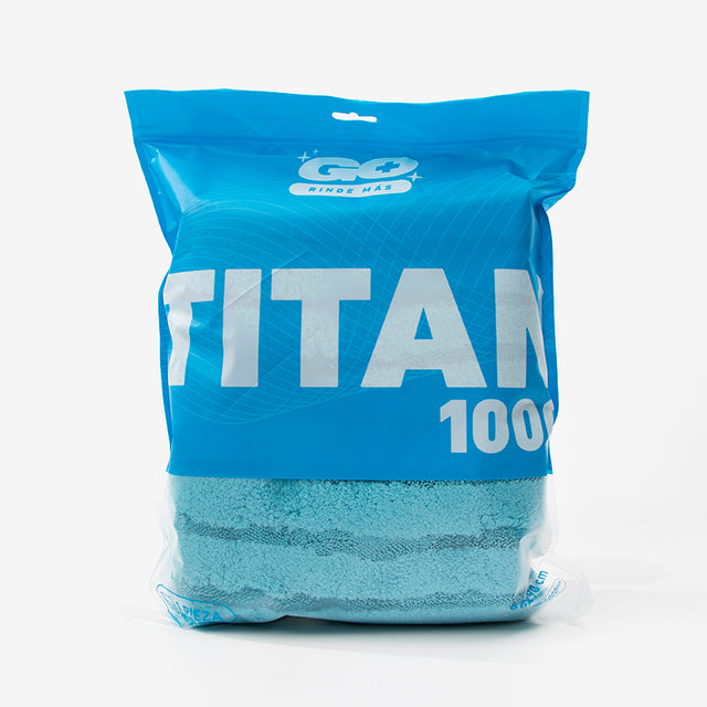 TITAN 1000 Toalla de Secado Premium GO+ 60x90cm Detailing Automotriz