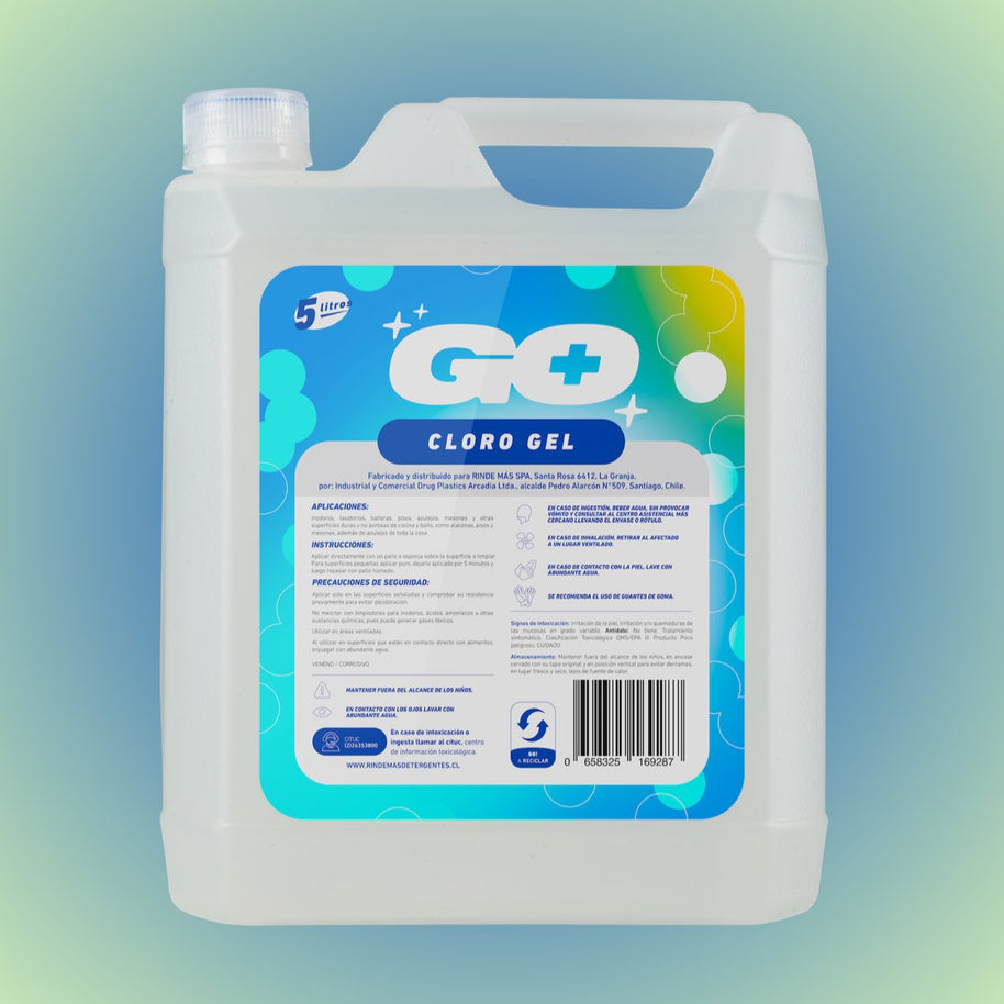 Cloro Gel GO+ 5 litros