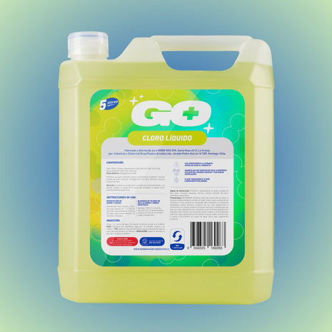 Cloro Líquido GO+ 5 lts