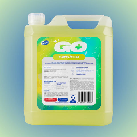 Cloro Líquido GO+ 5 lts